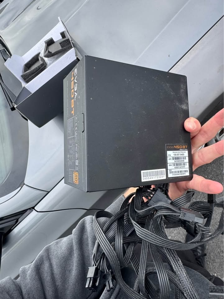 EVGA 450 BT 80 Plus 450W Bronze Power Supply — photo 3