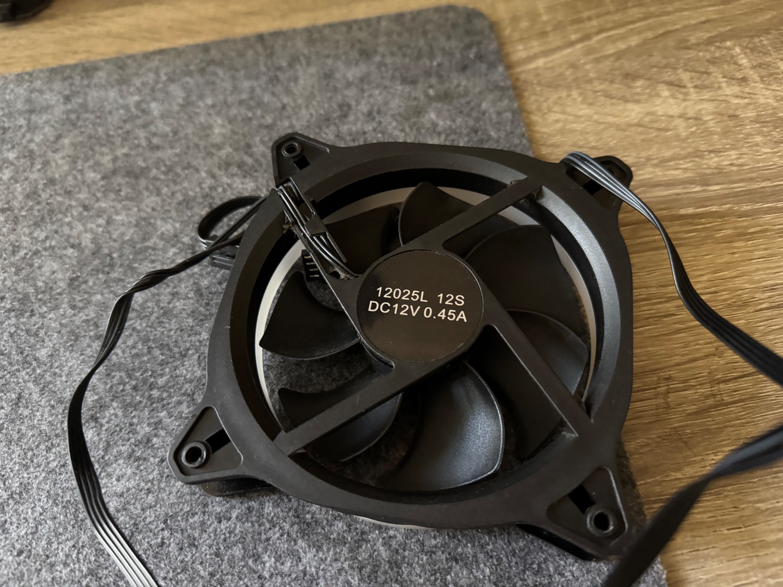 2x 120mm pc fans — photo 3