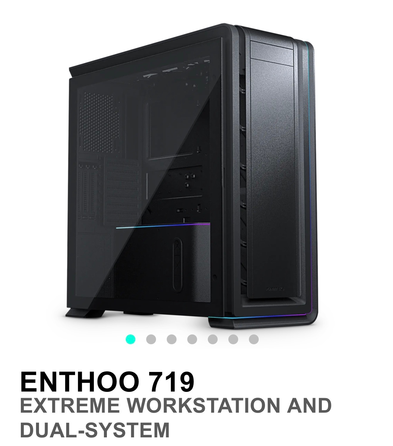 Phanteks Enthoo 719 with fans installed