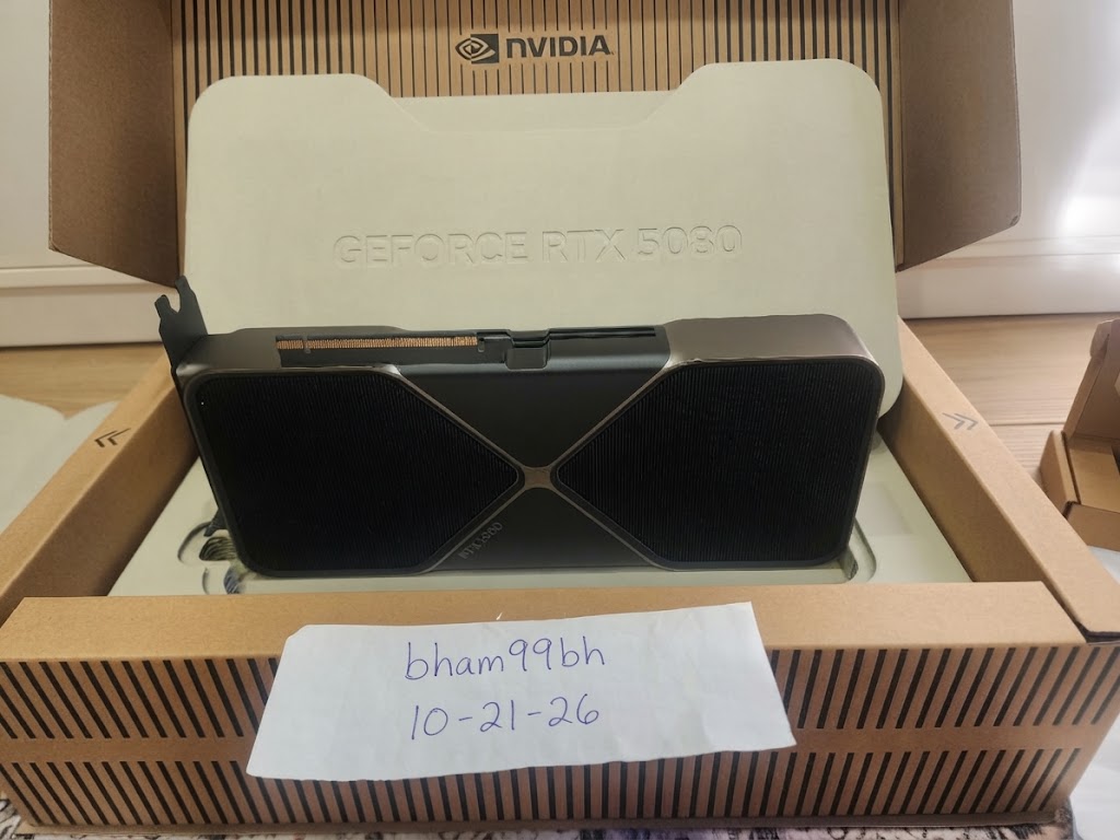 Nvidia RTX 5080 FE